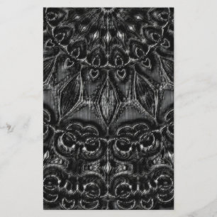 Papier Mandala au charbon de bois