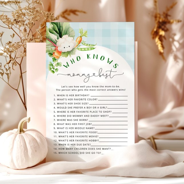 Papier Marché agricole Qui connaît maman meilleur jeu (Créateur téléchargé)