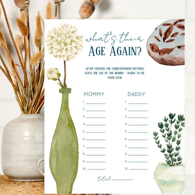 Papier Marché français - Bébé Quel est leur âge à nouveau (Créateur téléchargé)