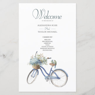 Papier Mariage d'aquarelle à bicyclette de Bohême