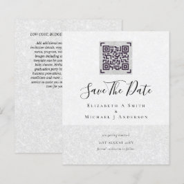 Papier Mariage de la date de sauvegarde du code de numéri