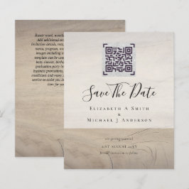 Papier Mariage de la date de sauvegarde du code de numéri
