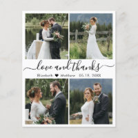 Mariage de script de Collage de photos Budget