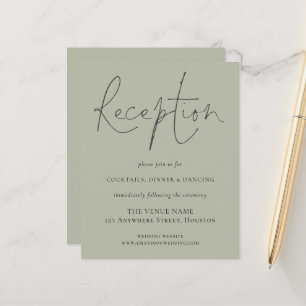 Papier Mariage Encl de l'écran de réception du script bud