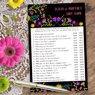 Papier Mariage mexicain Fiesta ou Couples Shower Shower J