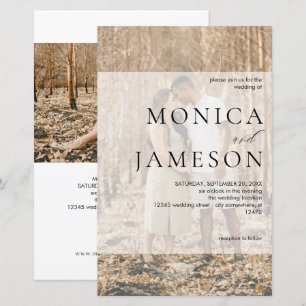 Papier Mariage photo Budget Modern Duo 2 LG