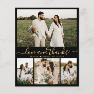 Papier Mariage photo noir budget