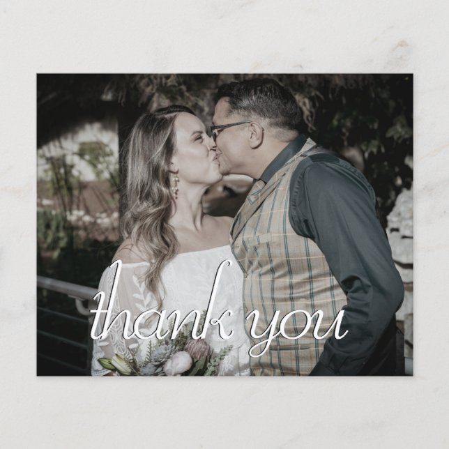 Papier Mariage photo Vintage budget (Devant)