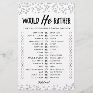 Papier Mariage Plutôt édité jeu