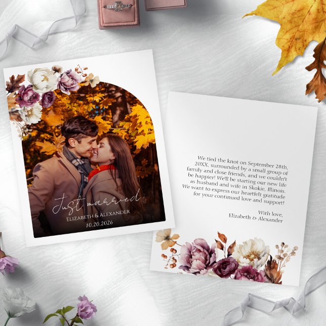 Papier marié | Faire-part photo du Mariage du budget (Créateur téléchargé)