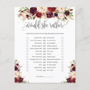 Papier Marsala burugna or floral serait-elle plutôt jeu
