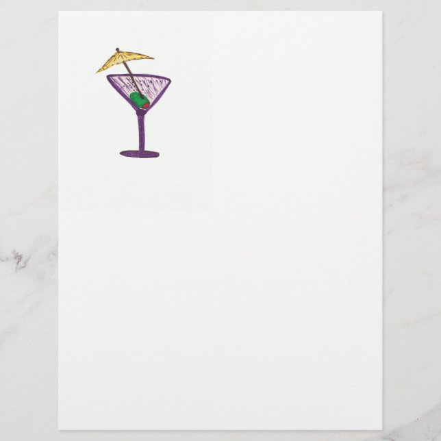 Papier Martini Bachelorette (Devant)