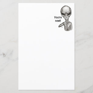 Papier Mauvais Alien, Tu es le prochain !