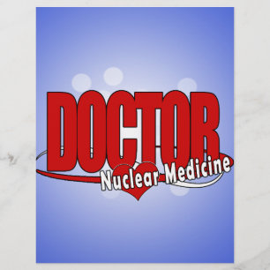 PAPIER MÉDECINE NUCLÉAIRE LOGO DOCTEUR