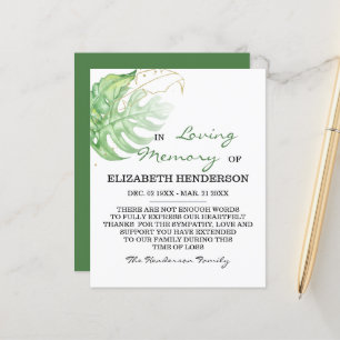 Papier Mémoire/Merci Sympathique.