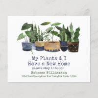 Mes plantes et moi avons une nouvelle adresse | Ch