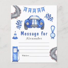 Papier Message de capsule temporelle pour anniversaire de