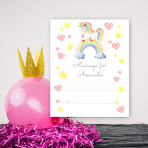 Papier message de la capsule temporelle d'anniversaire de