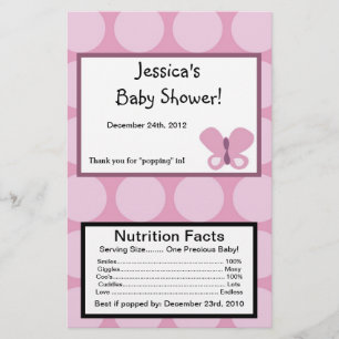 Papier Microwave Popcorn Wrapper Sugar Plum