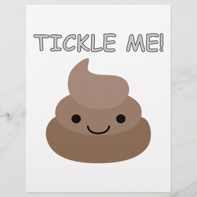 Papier Mignonne Tickme Poop Emoji (Devant)