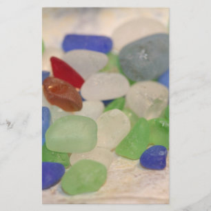 Papier Miniatures en verre de plage