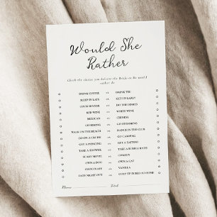 Papier Minimale voudrait-elle Plutôt Fête des mariées jeu