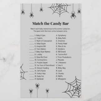 Papier Minimaliste Un Petit Boo Jeu de Candy de Correspon
