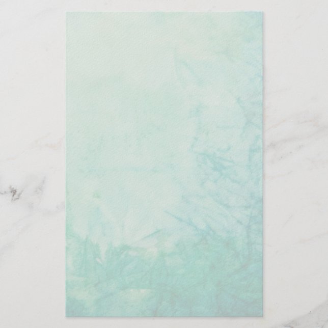 Papier mit blauer, grüner und schwarzer abstrakter (Vorderseite)
