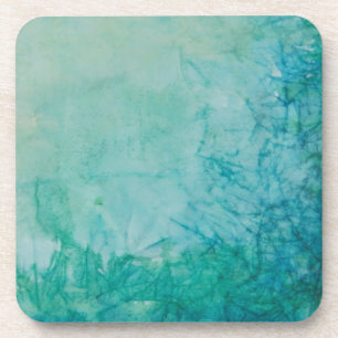 Papier mit der blauen, grünen und schwarzen Farbe Untersetzer