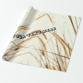 PAPIER MIT EDITABLE TEXT GESCHENKPAPIER