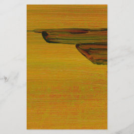 Papier mit gelbem abstraktem Design