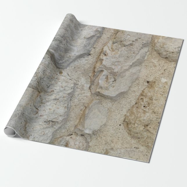 Papier mit steinigem Muster Geschenkpapier (Ungerollt)
