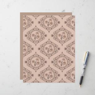 Papier Mocha Rococo Revival Mandala Retro Ogee Scrapbook
