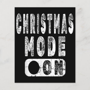 Papier Mode Noël activé - Fun Christmas Holiday
