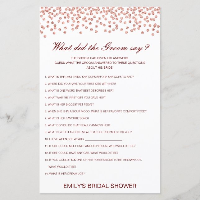 Papier Modifier ce que la chambre a dit (Devant)