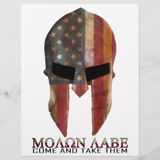 Papier Molon Labe (Devant)
