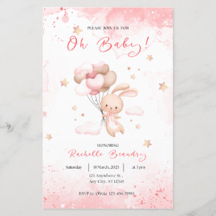 Papier Mon bébé lapin animal mignon