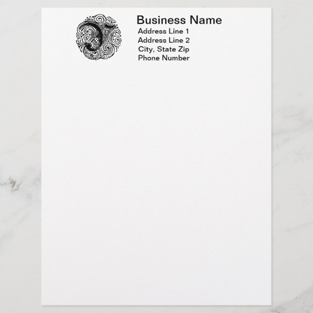 Papier Monarchie "Y" (Devant)