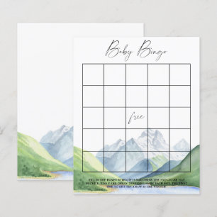 Papier Montagnes - baby bingo jeu