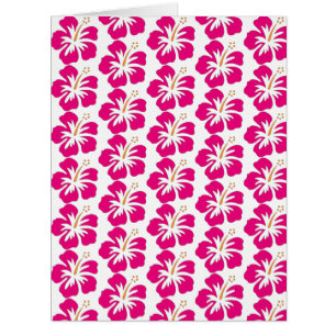papier motif à motif floral hibiscus
