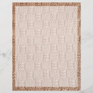 Papier Motif Bubble Knit Stitch par Shirley Taylor