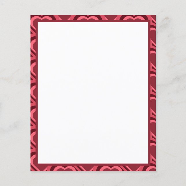 Papier Motif de Red Heart (Devant)