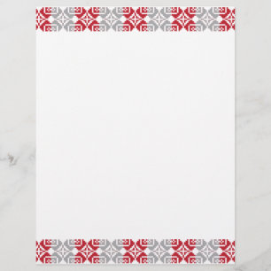 Papier Motif géométrique du soleil du matin de Lettonie I