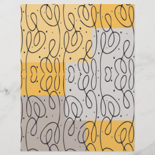 Papier Motif Swirl