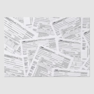 Papier Mousseline 1040 Formulaires de l'impôt sur le revenu