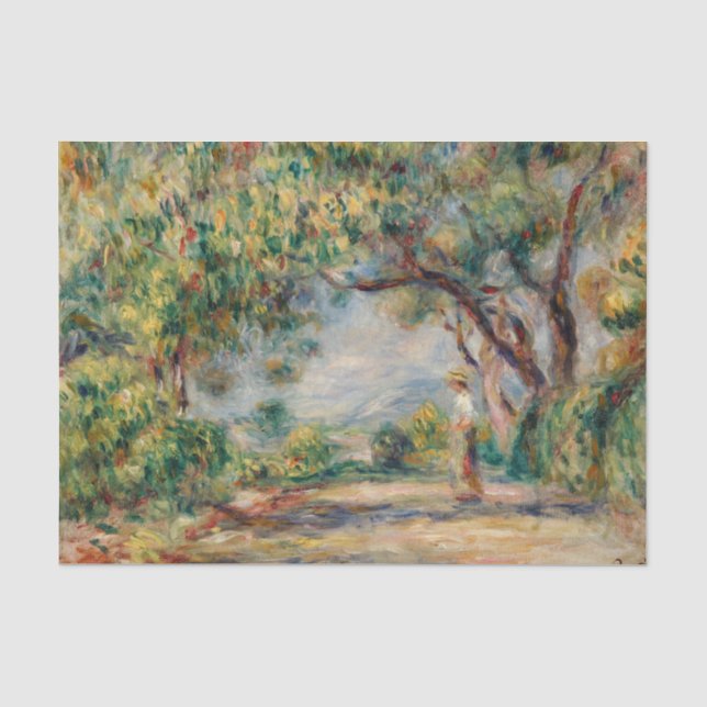 Papier Mousseline 10x15 Les Collettes de Renoir Shabby Chic (Recto)