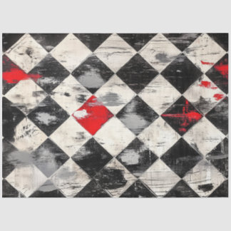 Papier Mousseline 1854-Arlequin Saignant
