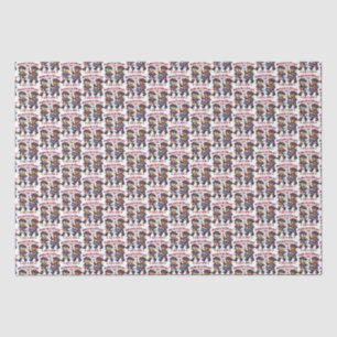 Papier Mousseline 4 juillet USA 250e anniversaire Semiquincentenaire