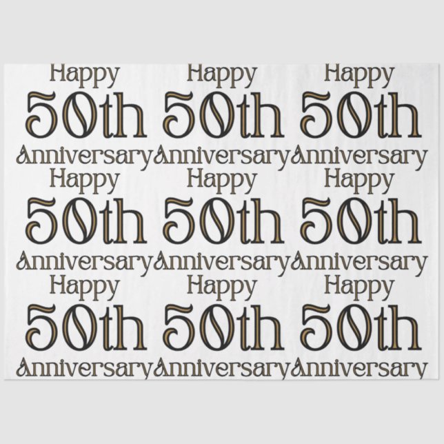 Papier Mousseline 50e Anniversary (Recto)