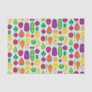 Papier Mousseline 5 des fruits et légumes de jour